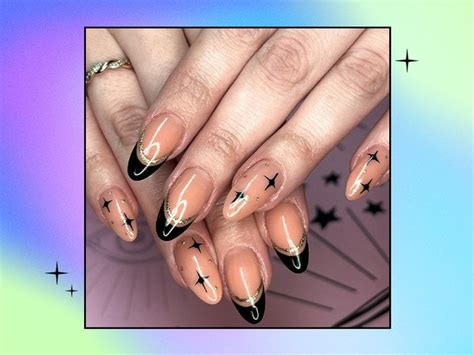 black french manicure nail art ideas makeupcom