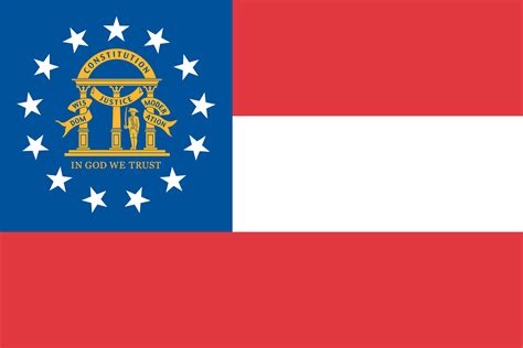 State Flag of Georgia | State Symbols USA