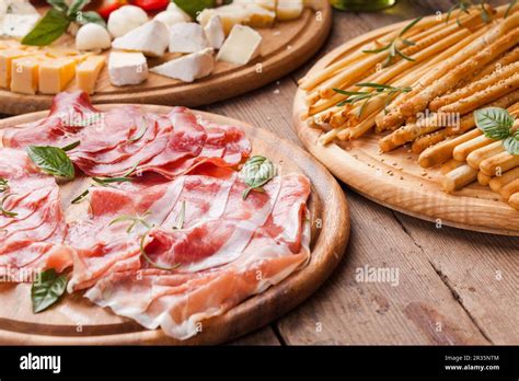 prosciutto crudo stock photo alamy