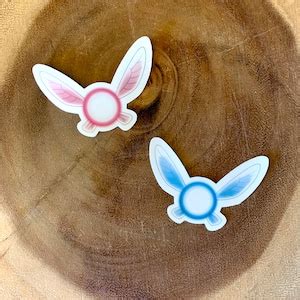 Navi Fairy Handmade Glossy Vinyl Sticker in 2 Colors - Etsy