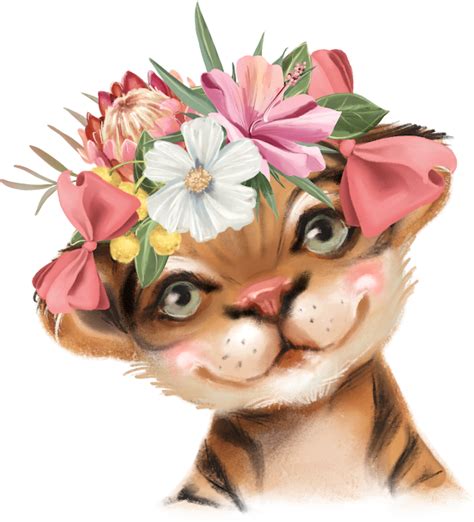 Cliparts from Anna : Tropical animals. Тропические животные. PNG.