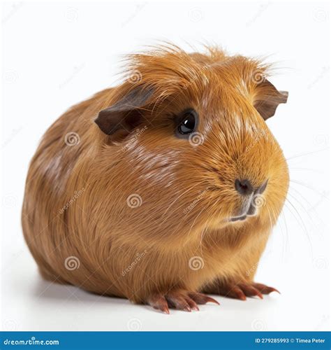 Furry Companion: A Delightful Portrait Of A Domesticated Guinea Pig ...