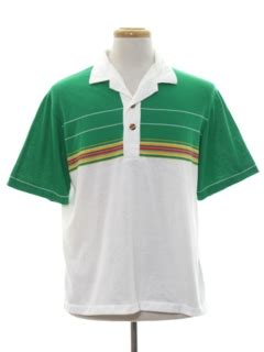 Mens Vintage 80s Polo Shirts at RustyZipper.Com Vintage Clothing