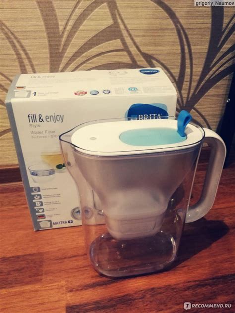 Фильтр для воды Brita Fill&Enjoy 2.4L - «Компактный фильтр» | отзывы