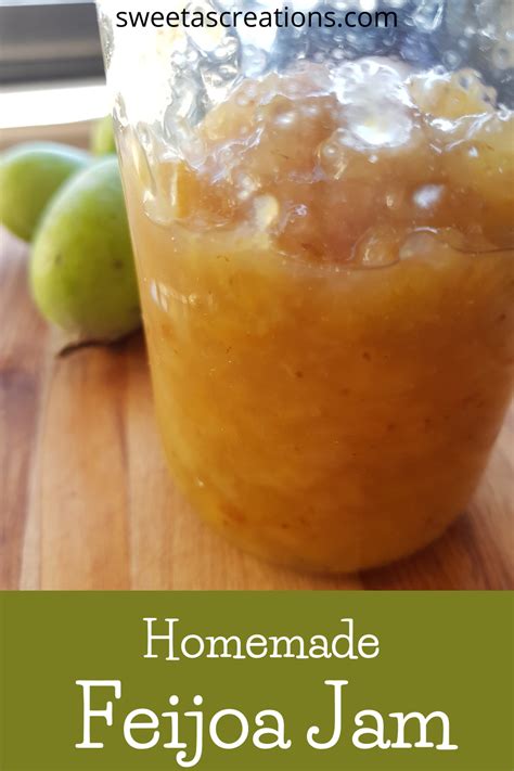 Feijoa Jam - Homemade - Feijoa Season - Sweet as creations | Recipe ...