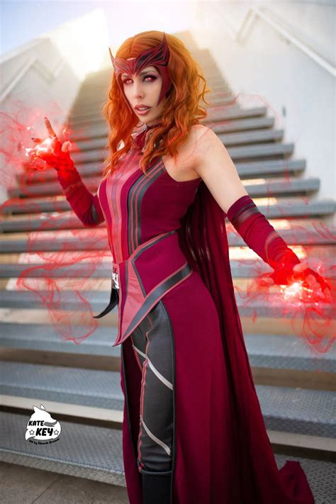Discover more like Cosplaygirls: Wanda Maximoff from MARVEL cosplay by