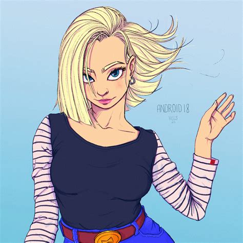 ArtStation - Android 18
