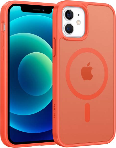 Amazon.com: FNTCASE for iPhone 12 Phone Case: Magnetic Matte Textured