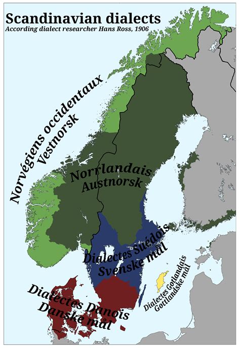 Areas of Sweden often considered to speak Norwegian dialects