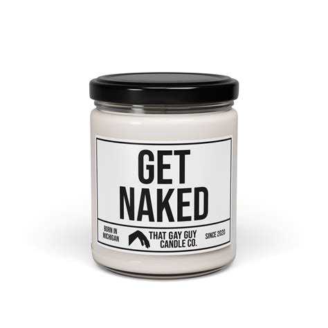 GET NAKED – That Gay Guy Candle Co.