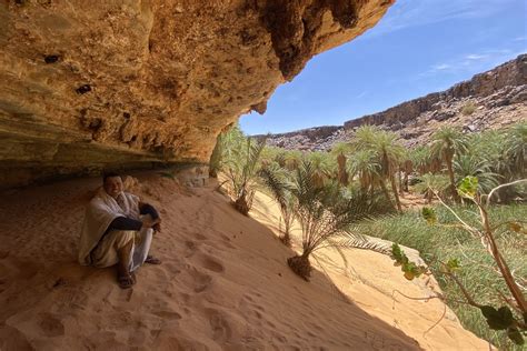 The unknown Oasis of El Berbera in Mauritania - wild man life