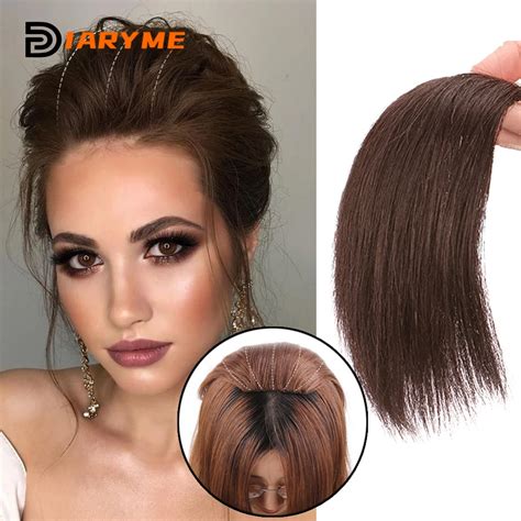 Синтетические накладки для волос, цвет в ассортименте | AliExpress