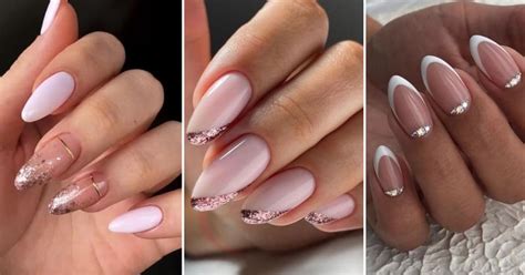 7 diseños de uñas almendras elegantes y cortas que elevan la ...