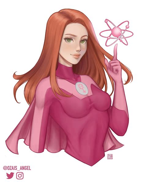 Atom Eve portrait I just finished :) : r/Invincible