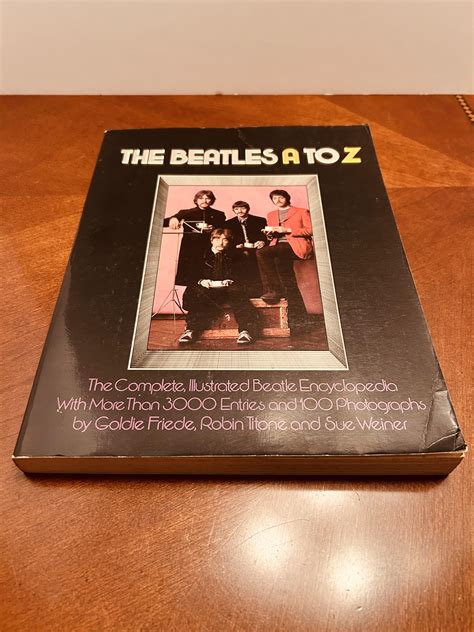 The Beatles A to Z [VINTAGE 1980] [FIRST EDITION] by Friede, Goldie