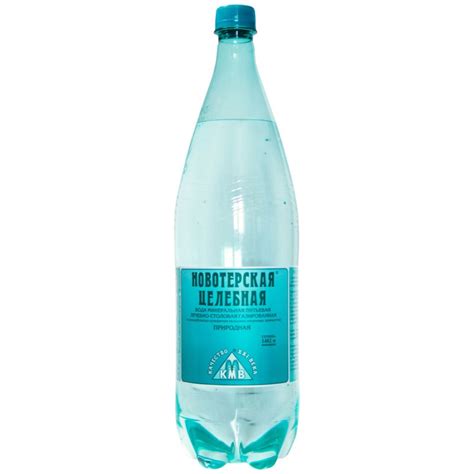 Минеральная вода “Новотерская Целебная” 1,5л газ — Торговый дом "КРИСТАЛЛ"