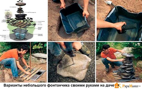 Создаем дизайн дачи своими руками по фото и поэтапно строим фонтан ...