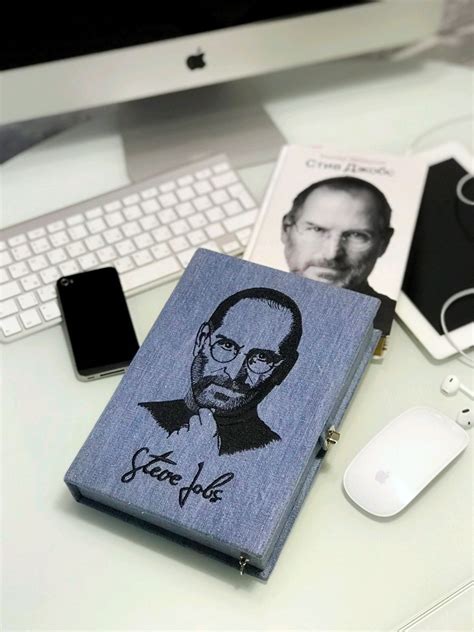Клатч-книга "Стив Джобс" в интернет-магазине Ярмарка Мастеров по цене ...