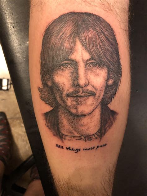 My George Tattoo : r/georgeharrison