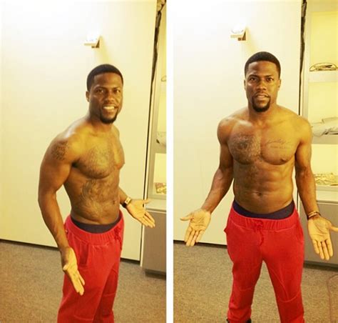 [Photos] A Chest Naked Kevin Hart Shows Off His Gym Results For Fans ...