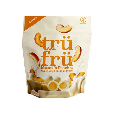 Tru Fru Peaches N' Cream, 4.2oz Bag - Walmart.com