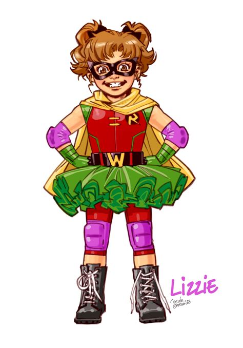 Belén Ortega's design for young Lizzie (AKA Trinity, Wonder Woman's