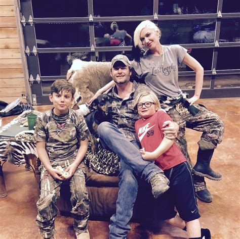 Blake Shelton Photos With Gwen Stefani's Kids Kingston, Zuma and Apollo