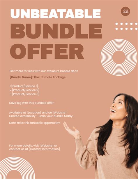 Free Sales Bundle Offer Flyer Template to Edit Online