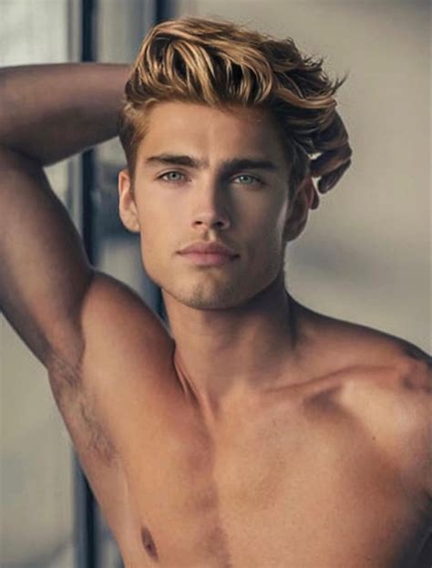 pin  giayg collection byme  hair blonde guys blonde male models