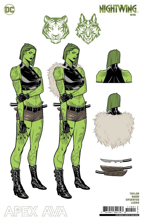 [Cover] Nightwing #110 variant cover by Sami Basri featuring new