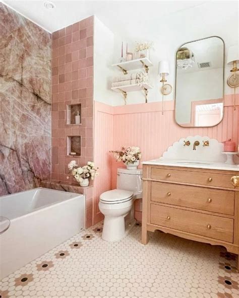 Pink Bathroom Decorating Ideas For Small Bathrooms 23 Stunning Walk In