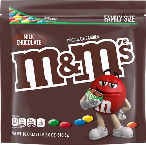 Amazon.com: M&M'S Peanut Milk Chocolate Candy Bulk Pack, Party Size, 38