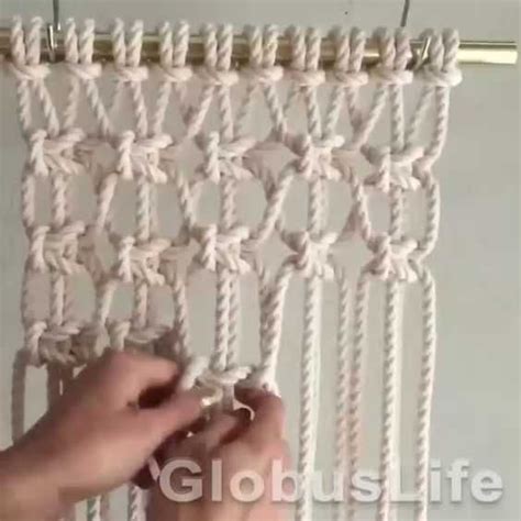 макраме | Macrame wall hanging, Macrame knots diy, Diy crafts videos