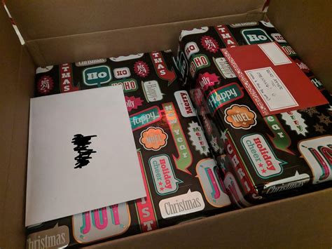 First ever Reddit Secret Santa package ready to go to the post office