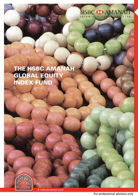 hsbc amanah global equity index fund  hsbc amanah