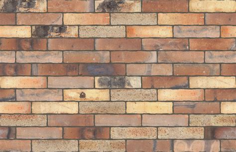 Burnt Clay Bricks, 1/3 Stretcher - Architextures