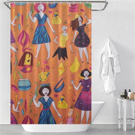 Comical Derriere Butt Shower Curtain-Cottoncat