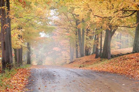 Rupert Vermont Country Road and Fall Foliage Photograph by Photos by ...