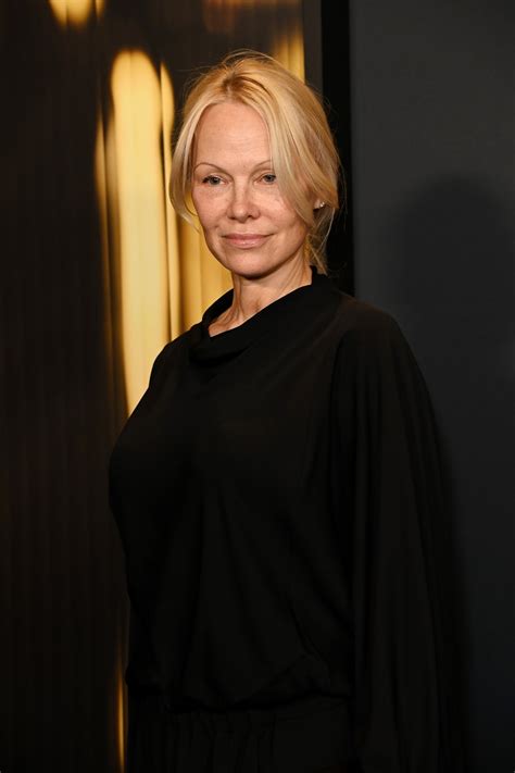 Pamela Anderson shows off glowing, makeup-free ethereal look for 2025
