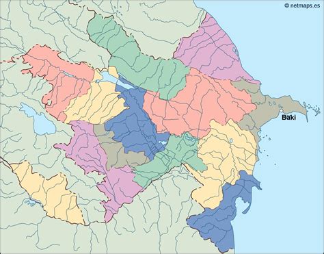 azerbaijan vector map. Illustrator Vector Eps maps | Order and download ...