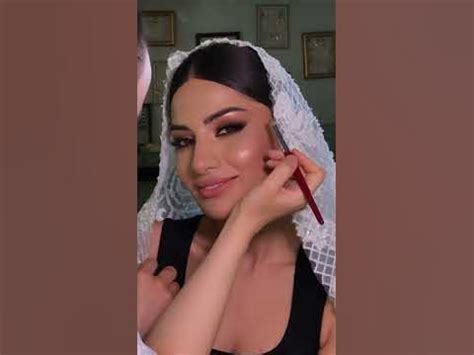 Wedding hairstyle and makeup | свадебный макияж | келин макияж - YouTube