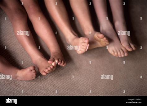 Childrens feet Stock Photo: 92308779 - Alamy