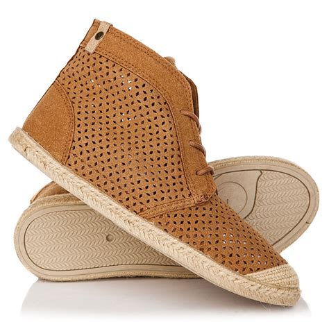 Купить кеды высокие женские Roxy Flamenco Mid Ii Tan (ARJS600391-TAN) в ...