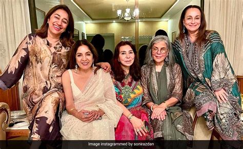 Pics From Zeenat Aman, Neena Gupta And Soni Razdan's Get-Together ...