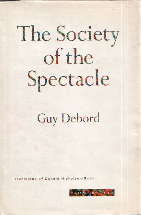 The Society of the Spectacle