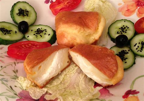 Диетические профитроли (заварные пирожные) с начинкой / Dietary ...
