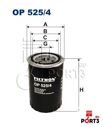 FILTRON (Фильтрон) OP5254 Масляный фильтр
