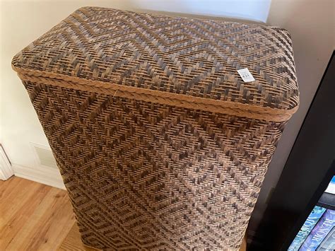 lot wicker clothes hamper