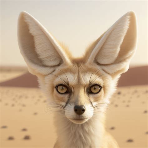 Fennec Fox Print Desert Fox Printable Wild Animal Poster Vixen Wall Art ...