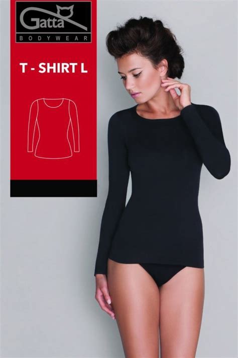 GATTA BODYWEAR Koszulka - T-shirt L - Bluzki damskie - nbielizna.pl